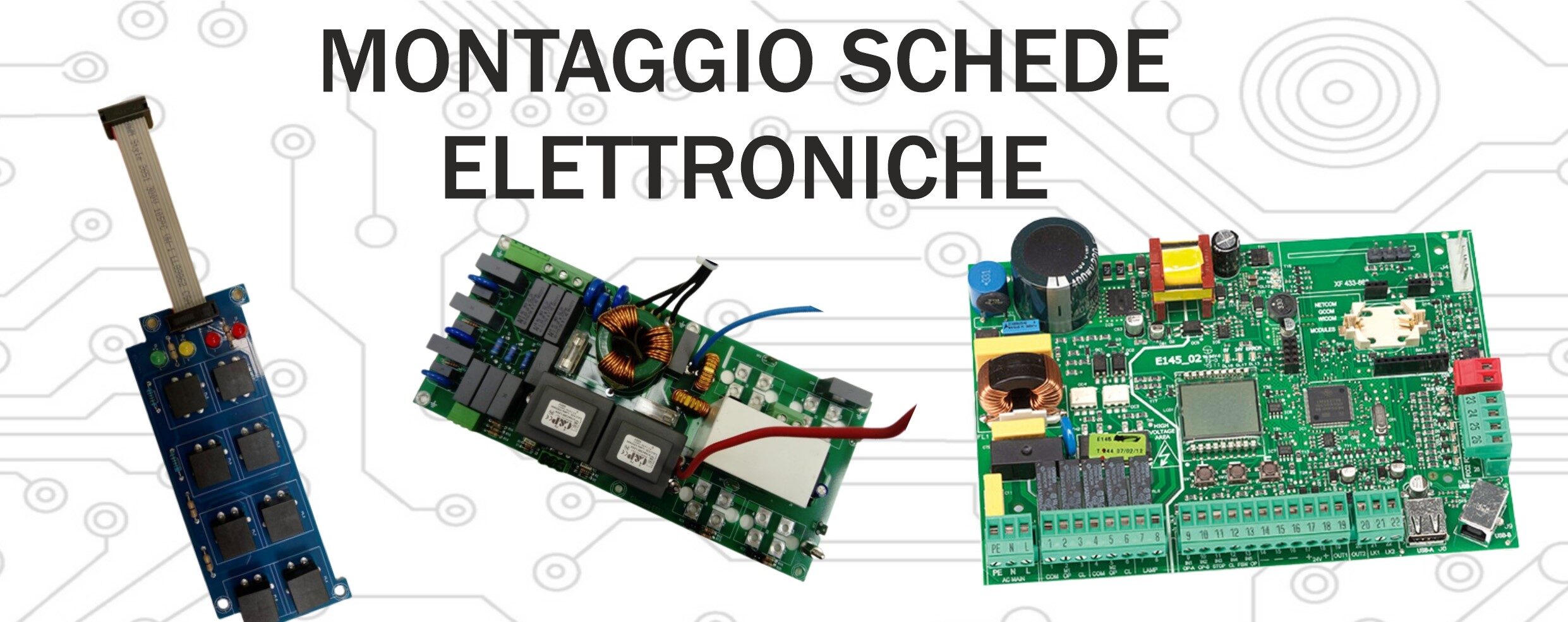 produzione schede elettroniche